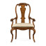 William & Mary Inlaid Arm Chair