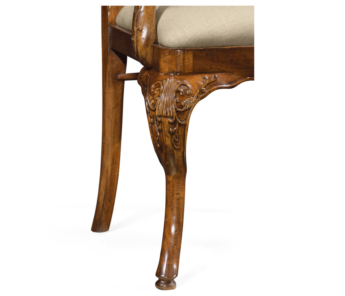 William & Mary Inlaid Arm Chair