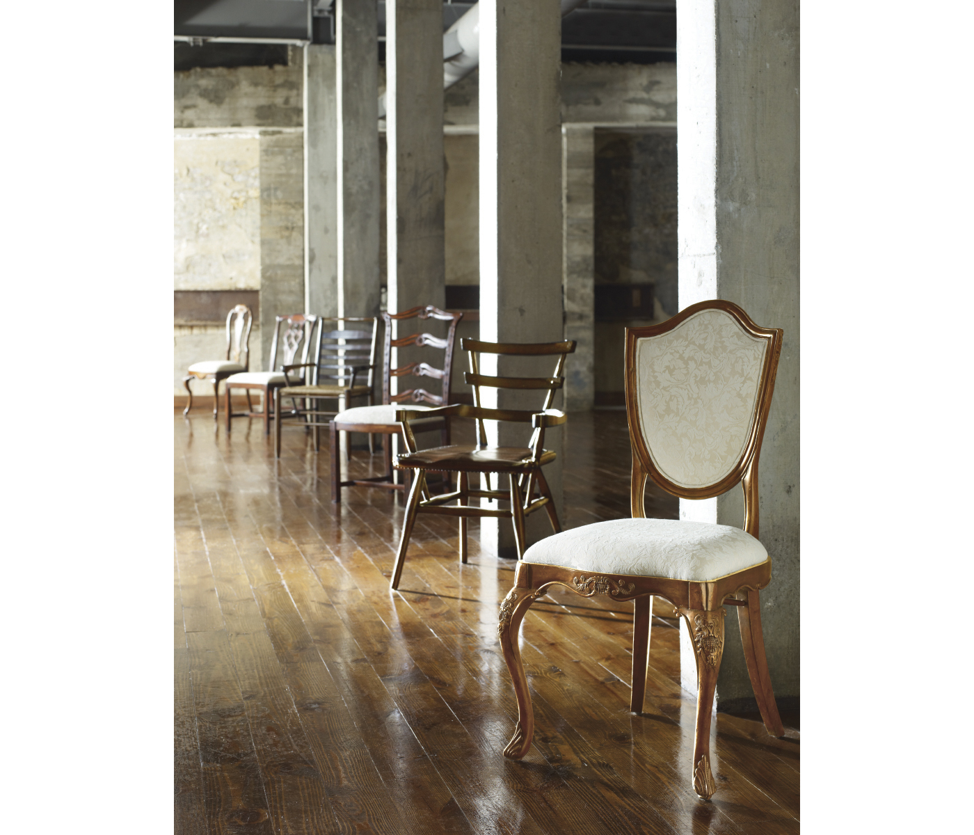 William & Mary Inlaid Side Chair