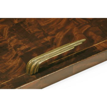 Patchwork Marquetry Art Deco Style Tray