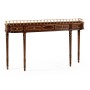 Narrow Gallery Mahogany Console Table