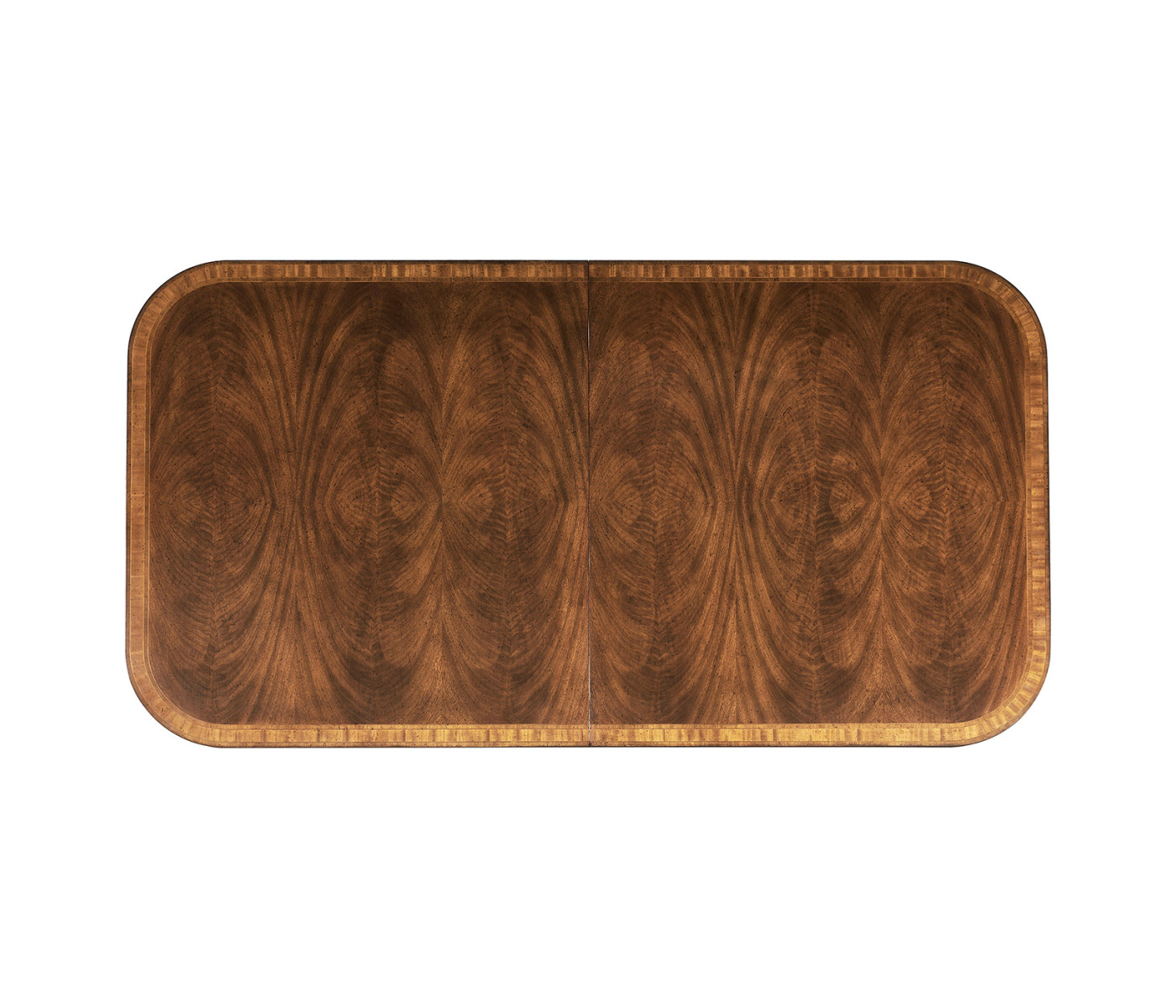 Windsor Two-Leaf Walnut Extending Dining Table
