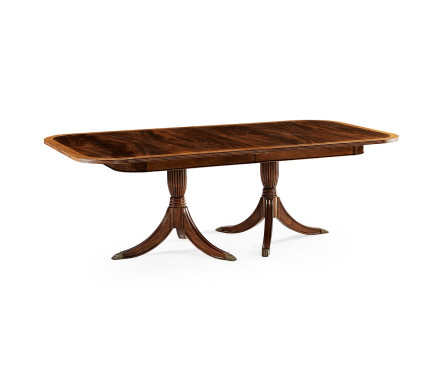 Buckingham Two-Leaf Mahogany Extending Dining Table
