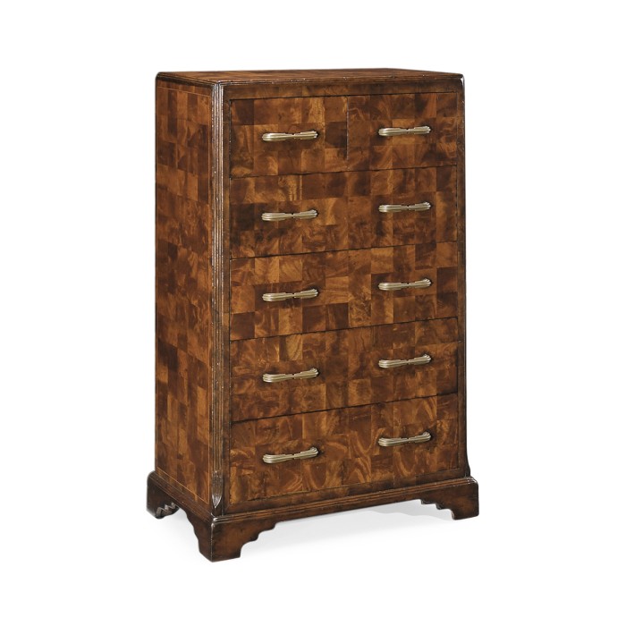Patchwork Mahogany chest of drawers