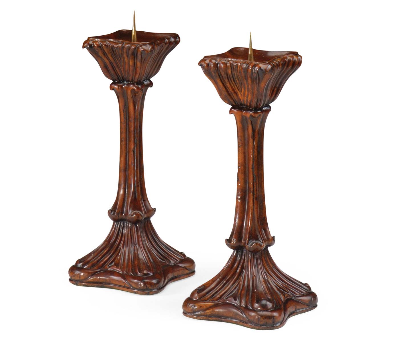 Pair of Art Nouveau Candlesticks