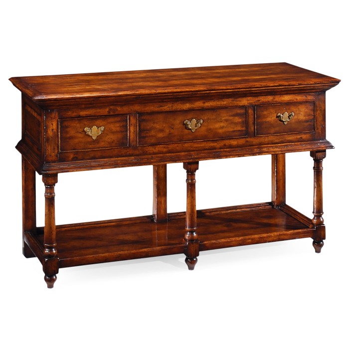 Walnut buffet