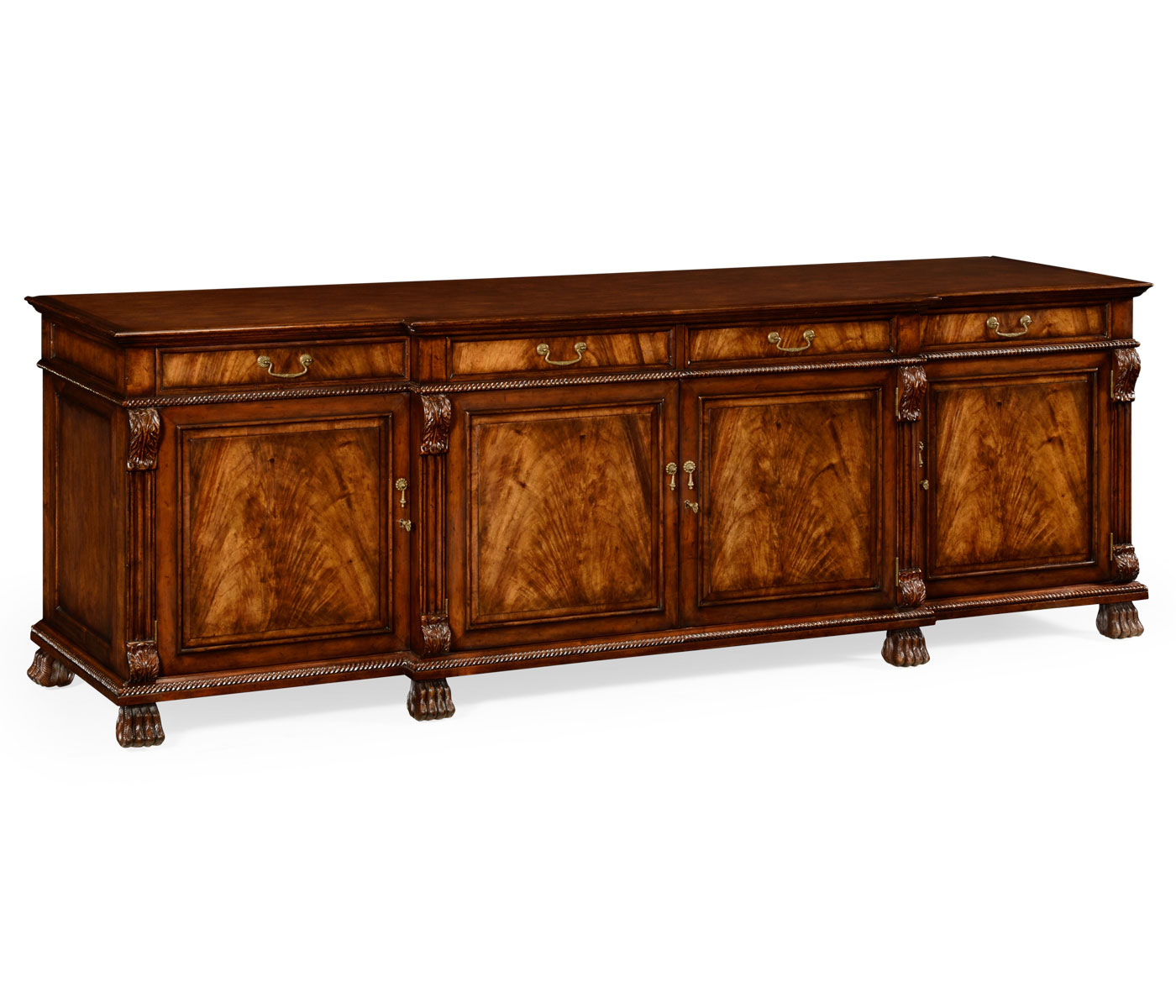 Walnut sideboard base