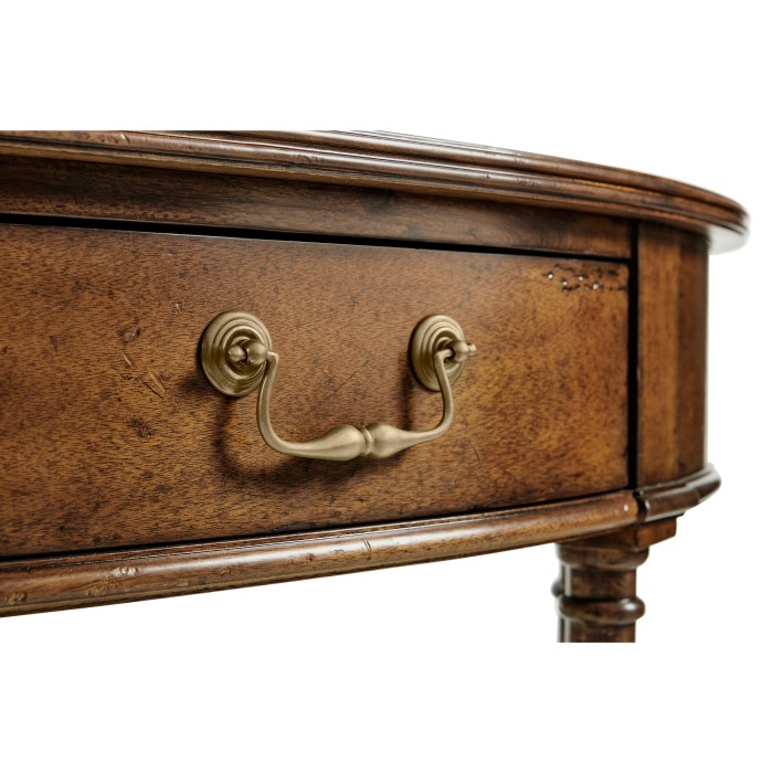 Demilune walnut console (Small)