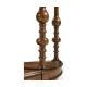 Demilune walnut console (Small)