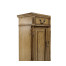 Casual Double Narrow Medium Driftwood Cabinet with Twin Cupboards