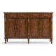 Smithfield Traditional Double Narrow Cabinet with Twin Cupboards