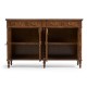 Smithfield Traditional Double Narrow Cabinet with Twin Cupboards