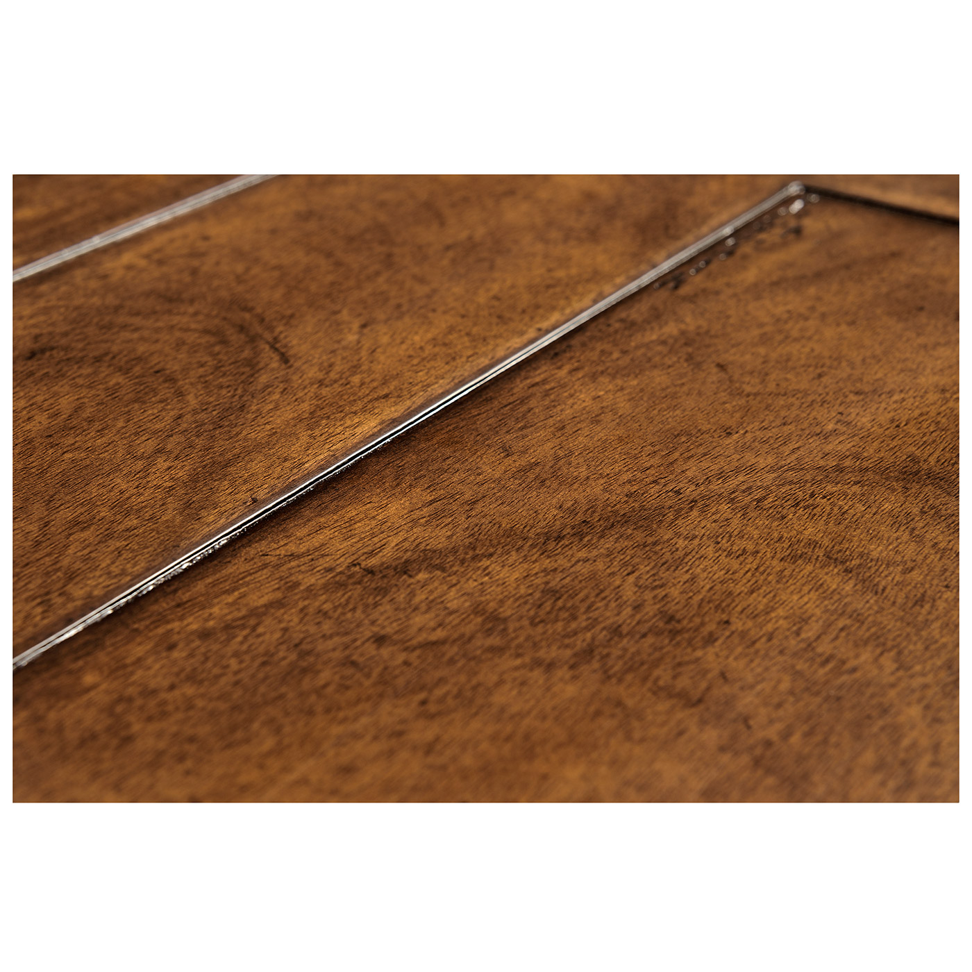 Traditional Double Narrow Cabinet with Twin Cupboards