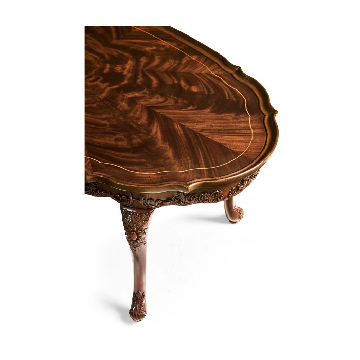 George III Style Oval Coffee Table