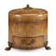 Round Masur Birch Jewellery Box