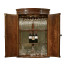 Hanging Semicircular Drinks Cabinet