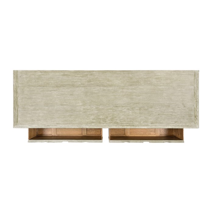 Traditional Tudor Style Grey Oak Buffet