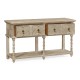 Traditional Tudor Style Grey Oak Buffet