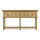 Traditional Tudor Style Natural Oak Buffet