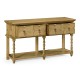 Traditional Tudor Style Natural Oak Buffet