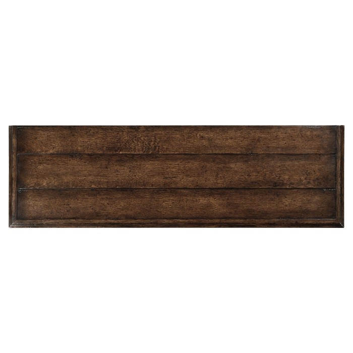 Traditional Tudor Style Dark Oak Buffet