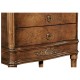 Walnut Chest or Collectors Cabinet on Stand