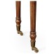 Walnut Chest or Collectors Cabinet on Stand