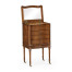 Walnut Chest or Collectors Cabinet on Stand