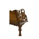 Victorian Walnut Floor Standing Book Trough