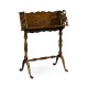 Victorian Walnut Floor Standing Book Trough