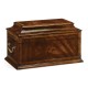 Crotch Mahogany Coffer Jewellery Box