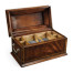 Crotch Mahogany Coffer Jewellery Box