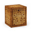 Sheraton Style Square Marquetry Box
