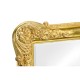French 19th century tall rectangular gilded mirror (Plain)