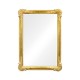 French 19th century tall rectangular gilded mirror (Plain)