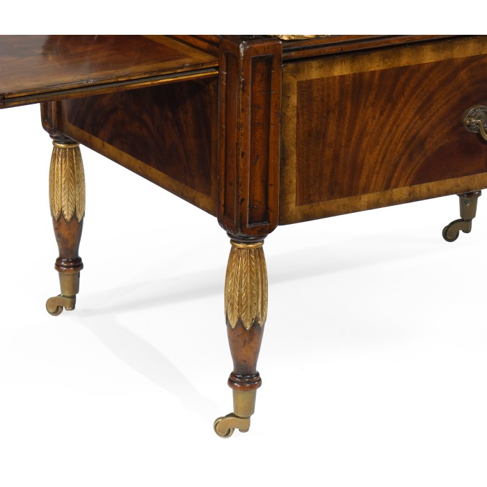 Mahogany & Gilt Canterbury
