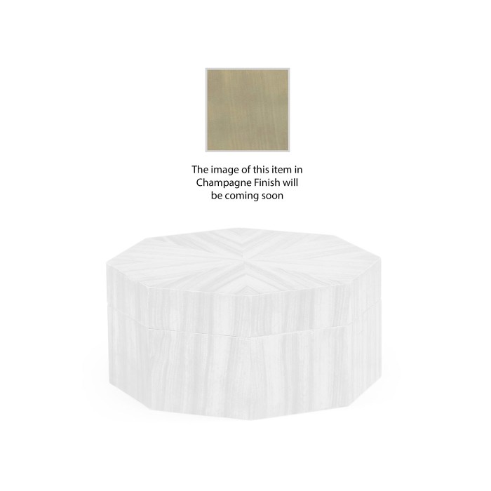 Opera Art Deco Style Octagonal Box