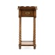 Queen anne rectangular lamp table