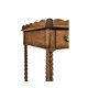 Queen anne rectangular lamp table
