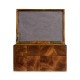 Rectangular Patchwork Mahogany Drink Coasters Box