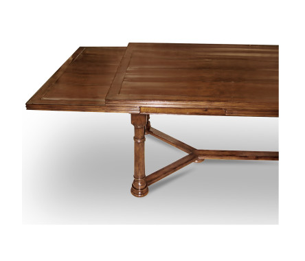 Draw leaf dining table