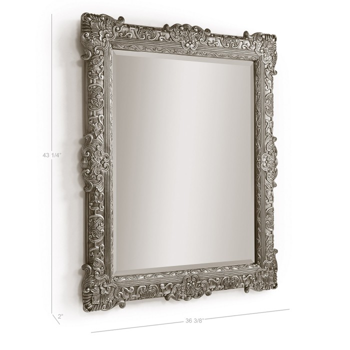 French 19th Century Style Bright Gilded Mirror