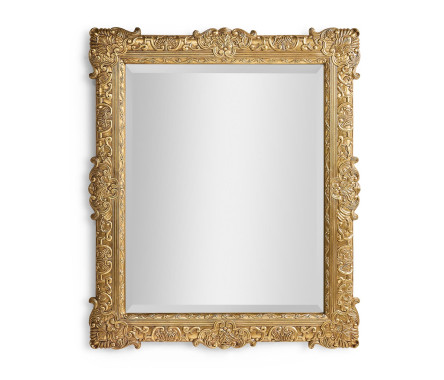 French 19th Century Style Bright Gilded Mirror