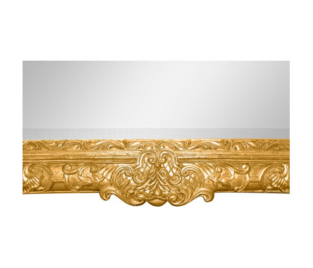 French 19th Century Style Bright Gilded Mirror
