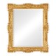 French 19th Century Style Bright Gilded Mirror