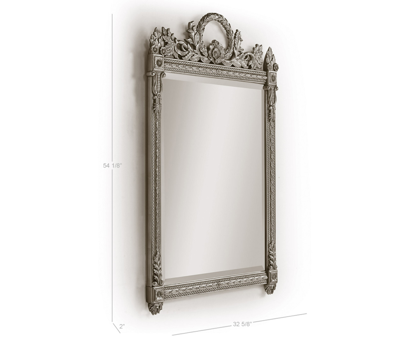 Empire Style Gilded Mirror
