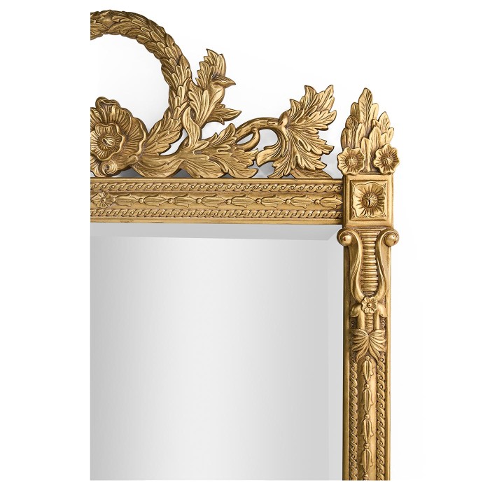 Empire Style Gilded Mirror