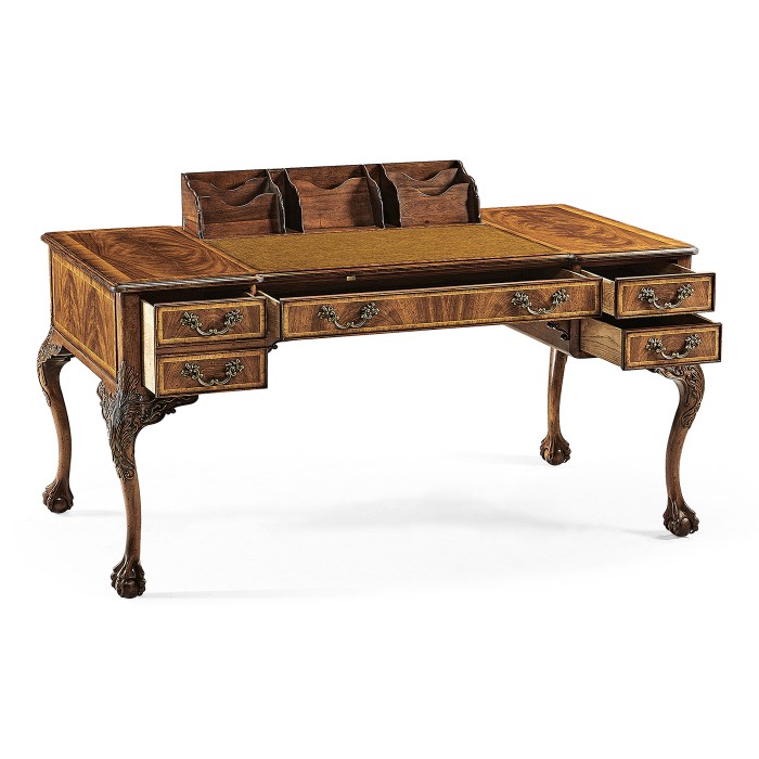 George II Walnut Desk