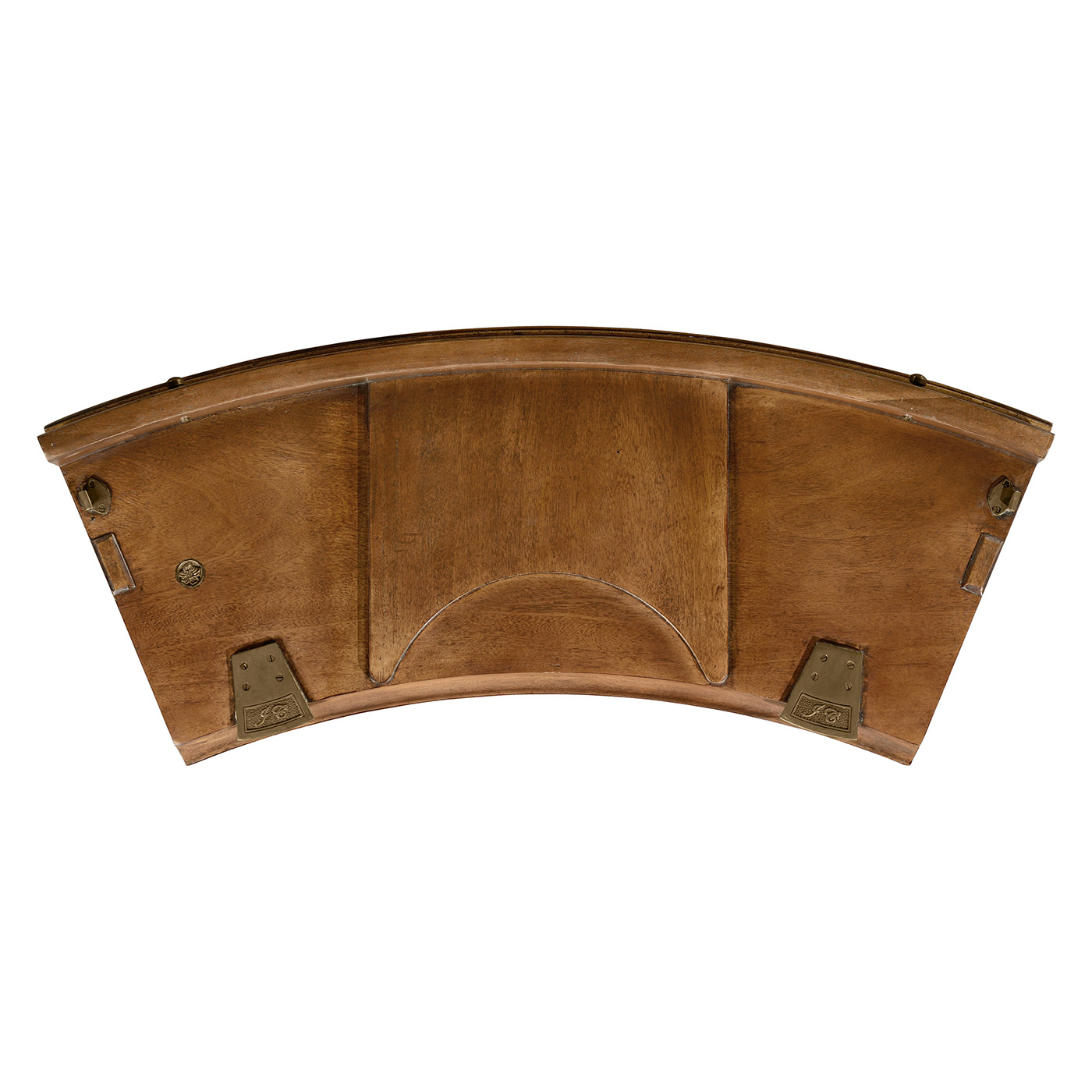 Walnut Extending Circular Dining Table with Storage Cabinet for Leaves 66