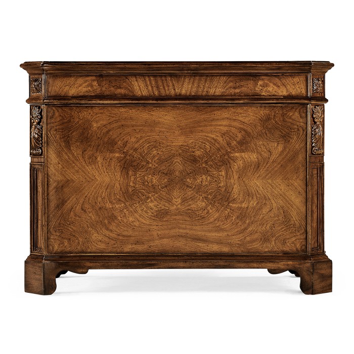 Walnut Faux Partners Desk
